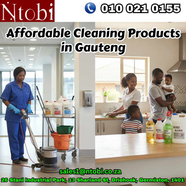 Affordable Cleaning Products in Gauteng