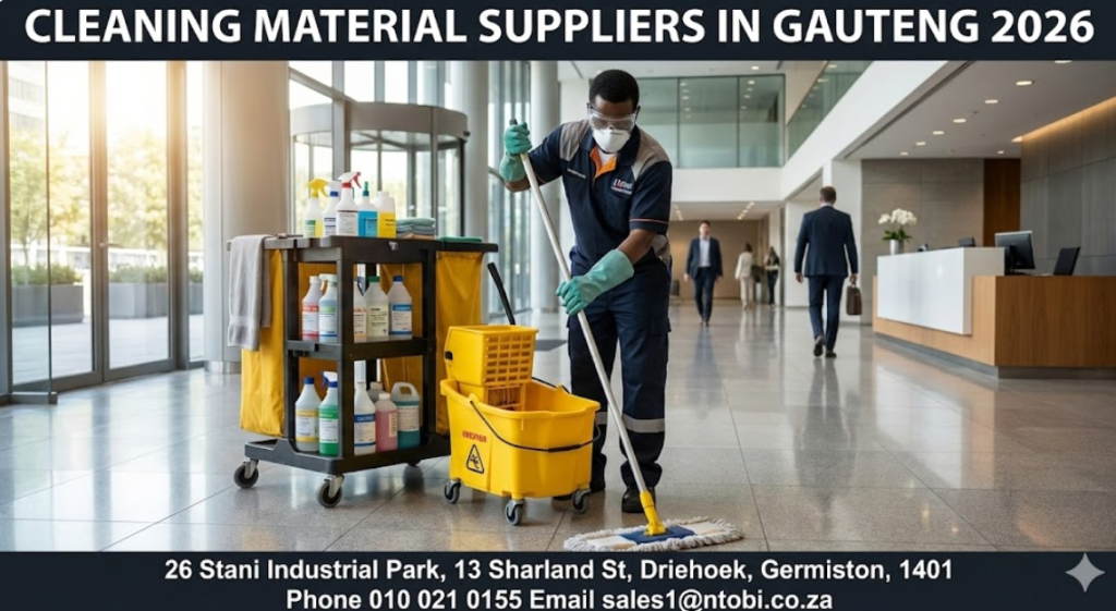 Cleaning Material Suppliers in Gauteng 2026