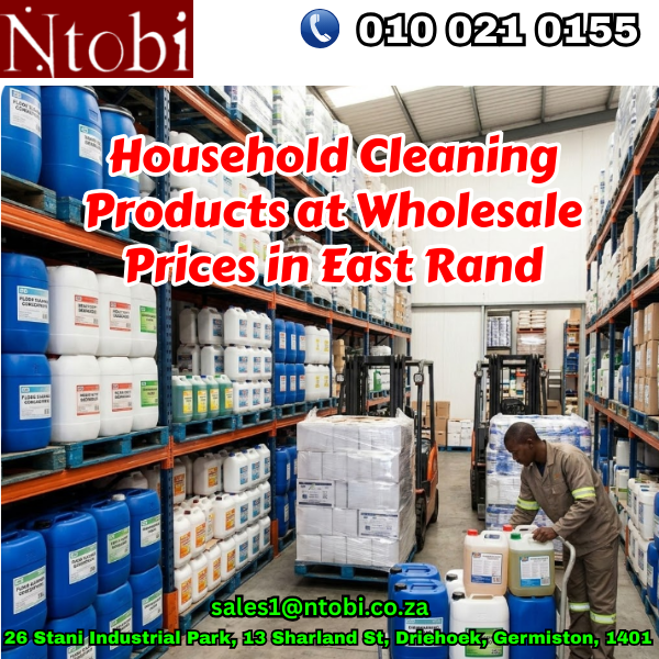 Household Cleaning Products at Wholesale Prices in East Rand