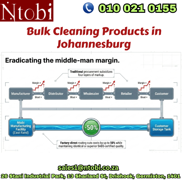 Bulk Cleaning Products in Johannesburg
